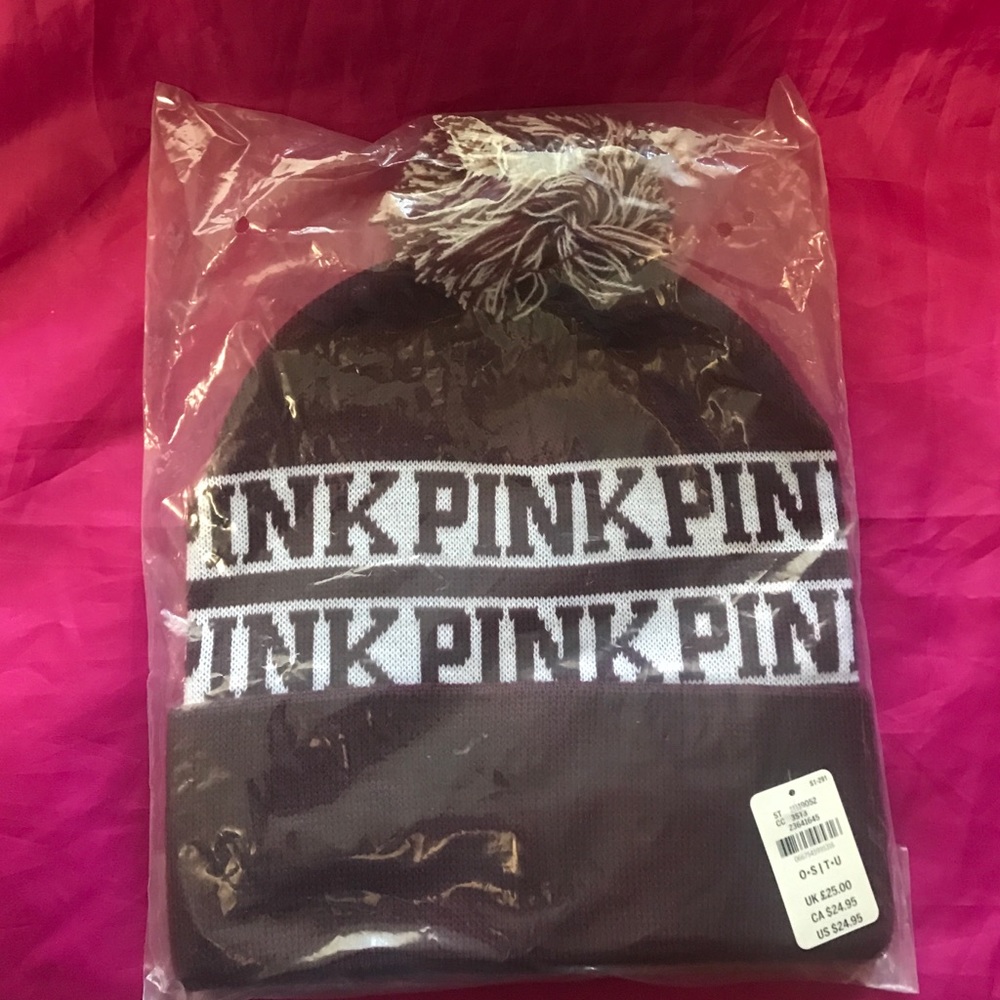PINK beanie